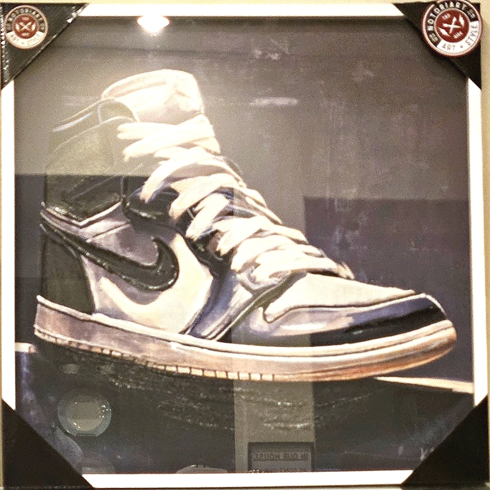 Nike Air Jordan Art Piece – 24x24 Canvas